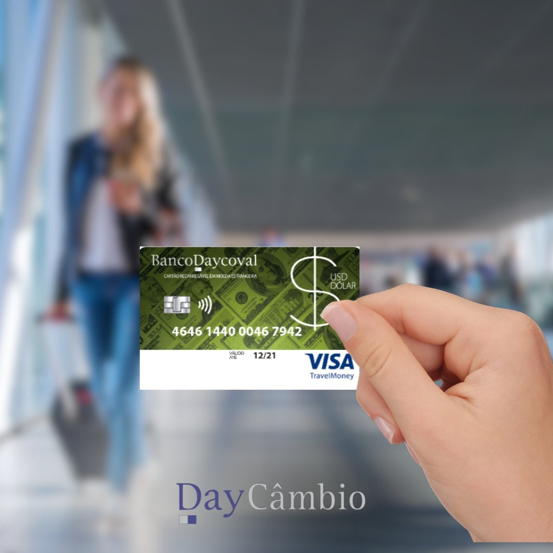 Cartão Pré-pago de Viagem Daycoval – Visa Travel Money Cartão Pré-pago de Viagem Daycoval – Visa Travel Money
